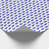 Texas State Bloem Bluebonnet Patroon Cadeaupapier (Hoek)