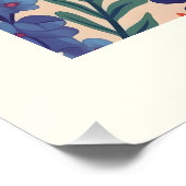 Texas State Bluebonnet Bloemmarkt Perfect Poster (Hoek)