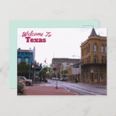 Texas State Briefkaart (Voorkant / Achterkant)