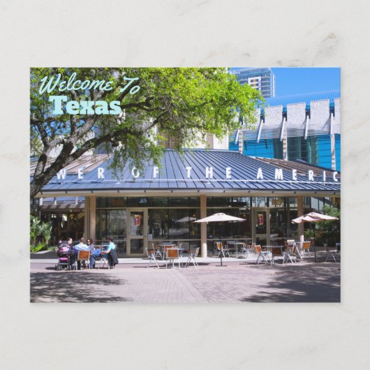 Texas State Briefkaart (Voorkant)