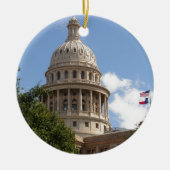 Texas State Capitol 2 Keramisch Ornament (Voorkant)