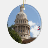 Texas State Capitol 2 Keramisch Ornament (Links)