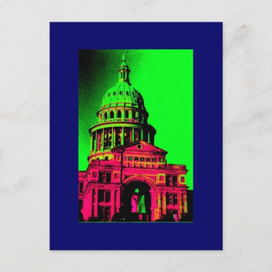 TEXAS STATE CAPITOL BRIEFKAART MULTI (Voorkant)