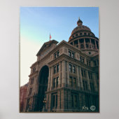 Texas State Capitol Building, Austin TEXAS Poster (Voorkant)
