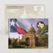 Texas State Capitol Building, Austin, TX Briefkaart (Voorkant / Achterkant)