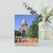 Texas State Capitol Building, Austin TX. Briefkaart (Staand voorkant)