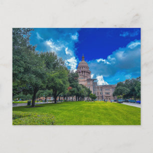 Texas State Capitol Building Dagzicht Briefkaart