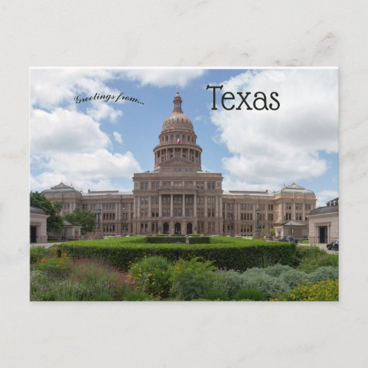 Texas State Capitol in Austin Texas Briefkaart (Voorkant)