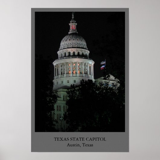 Texas State Capitol Poster (Voorkant)