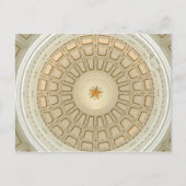 Texas State Capitol Rotunda Briefkaart (Voorkant)