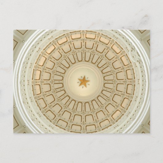 Texas State Capitol Rotunda Briefkaart (Voorkant)