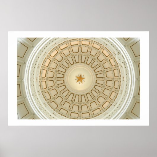 Texas State Capitol Rotunda Poster (Voorkant)