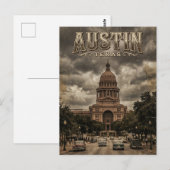 Texas State Capitol VS Briefkaart (Voorkant / Achterkant)