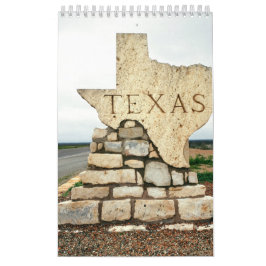 Texas State Collectie Wall Agenda Kalender