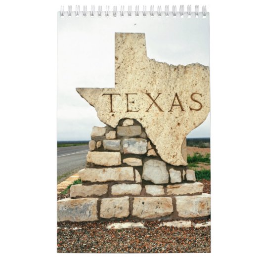 Texas State Collectie Wall Agenda Kalender (Hoes)