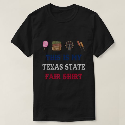 Texas State Fair Shirt (Design voorkant)