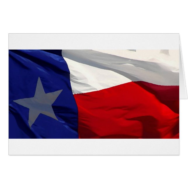 Texas State Flag (Voorkant Horizontaal)