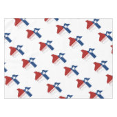 Texas State Flag and Map Tafelkleed (Voorkant (Horizontaal))