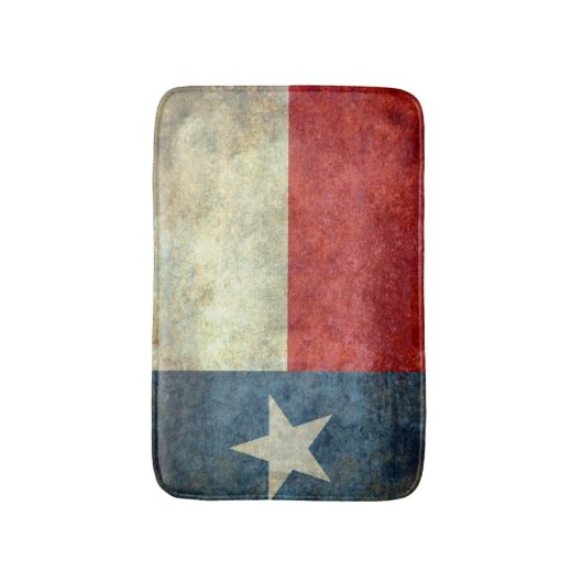 Texas State Flag Badmat (Voorkant Verticaal)
