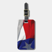 Texas State Flag Bagagelabel (Voorkant verticaal)