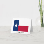 Texas State Flag Bedankkaart (Voorkant)