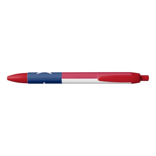 Texas State Flag Blauwe Inkt Pen (Achterkant)