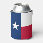Texas State Flag Blikjeskoeler (Blikje Voorkant)