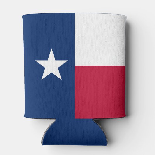 Texas State Flag Blikjeskoeler (Achterkant)