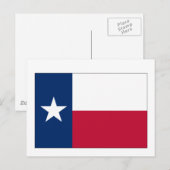 Texas State Flag Briefkaart (Voorkant / Achterkant)