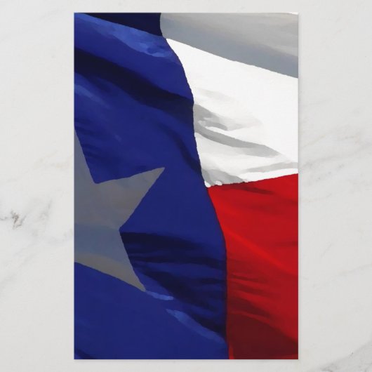 Texas State Flag Briefpapier (Voorkant)