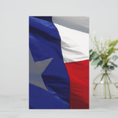 Texas State Flag Briefpapier (Staand voorkant)