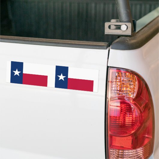 Texas State Flag Bumpersticker (Op Truck)
