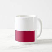 Texas State Flag Coffee Cup Mok (Voorkant rechts)