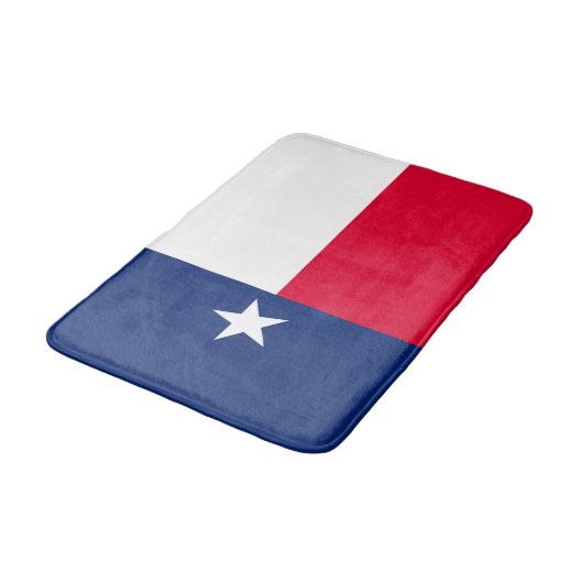 Texas State Flag Design Badmat (Gekanteld)