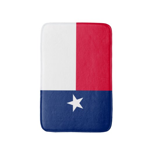 Texas State Flag Design Badmat (Voorkant Verticaal)