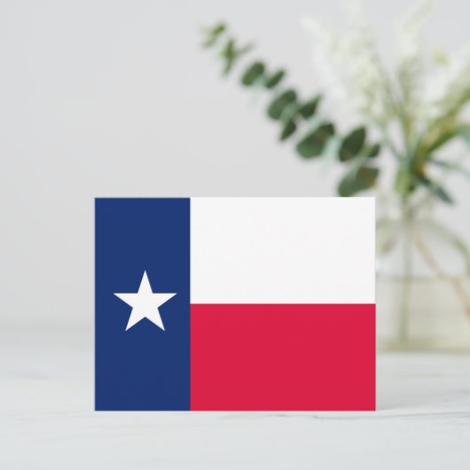 Texas State Flag Design Briefkaart (Staand voorkant)