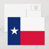 Texas State Flag Design Briefkaart (Voorkant / Achterkant)