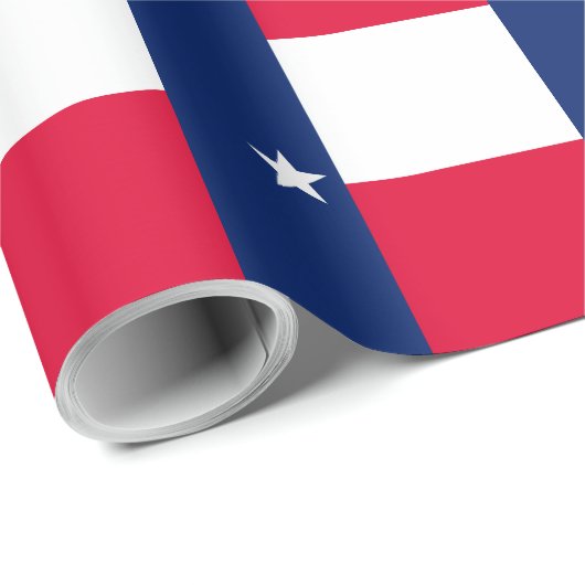 Texas State Flag Design Cadeaupapier (Rol Hoek)