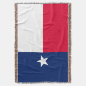 Texas State Flag Design Decor Deken (Voorkant Verticaal)