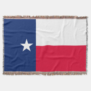 Texas State Flag Design Decor Deken