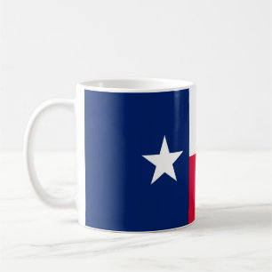 Texas State Flag Design Decor Koffiemok