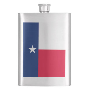 Texas State Flag Design Flacon