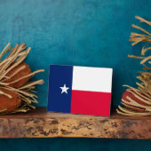 Texas State Flag Design Fotoplaat (Zijkant)