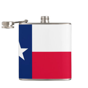 Texas State Flag Design Heupfles