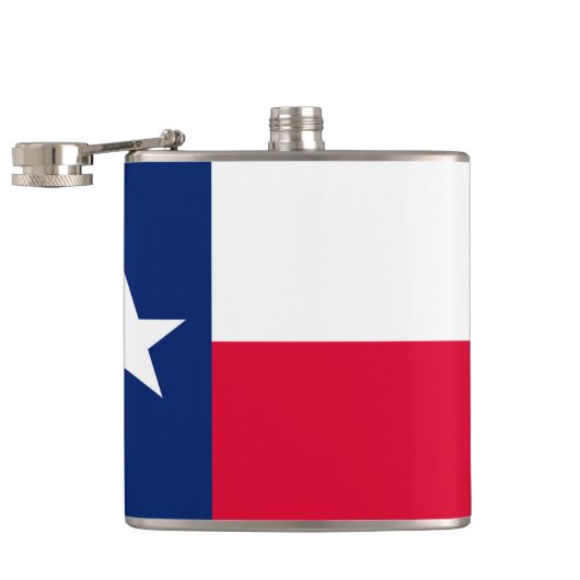 Texas State Flag Design Heupfles (Geopend)