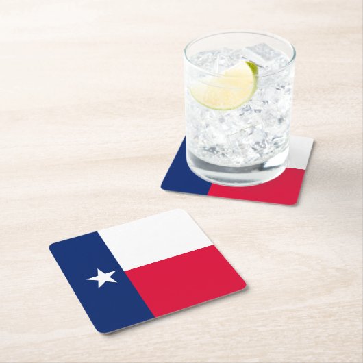 Texas State Flag Design Kartonnen Onderzetters (Insitu)