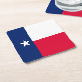 Texas State Flag Design Kartonnen Onderzetters (Schuin)