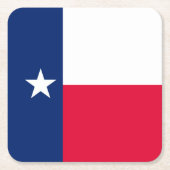 Texas State Flag Design Kartonnen Onderzetters (Voorkant)