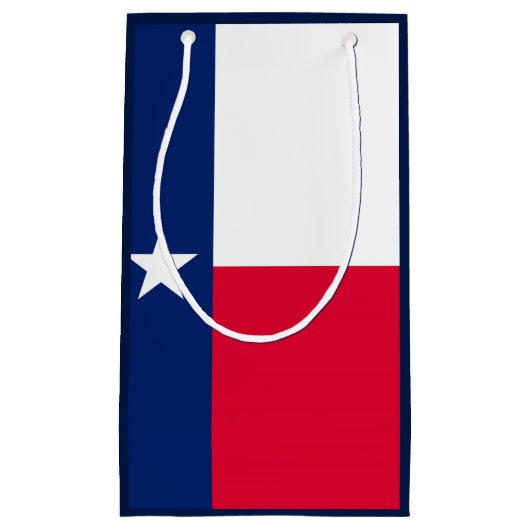 Texas State Flag Design Klein Cadeauzakje (Voorkant)