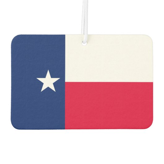 Texas State Flag Design Luchtverfrisser (Achterkant)